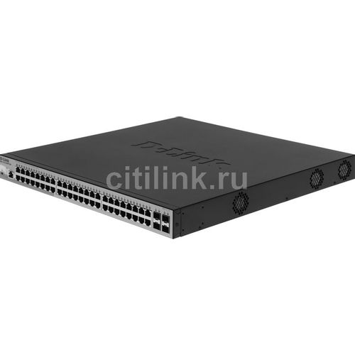 Коммутатор D-Link DGS-1210-52MPP/ME/B3A, управляемый, 48