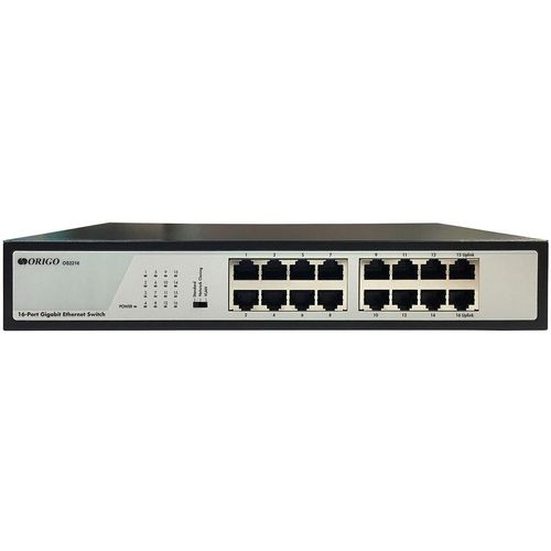 Коммутатор ORIGO OS2216, неуправляемый, 16 RJ-45, 10/100/1000 Мбит/с [os2216/a1a]