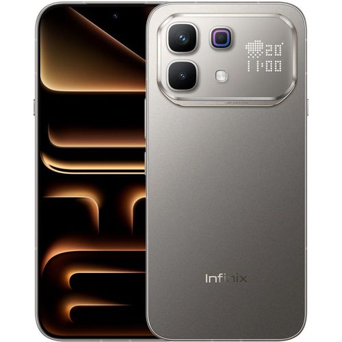 6.78" Смартфон INFINIX Note 60 Pro 12/256Gb, X6878, NFC, AMOLED, 144Гц, 6500мAч, титан