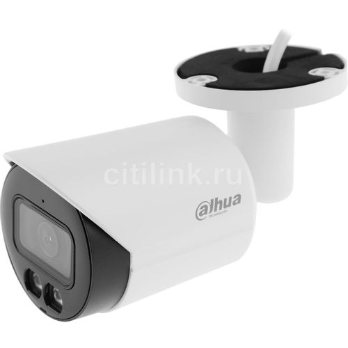 Камера видеонаблюдения IP Dahua DH-IPC-HFW2449SP-S-IL-0360B, 2688х1520 pix, 3.6 мм, белый