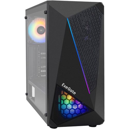Корпус ATX EXEGATE Evo-8225, Midi-Tower, без БП, черный [ex292858rus]