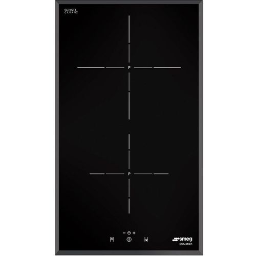 Индукционная варочная поверхность SMEG SI5322B, конфорок: 2 шт., стеклокерамика, независимая, черный