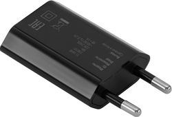 Изображение товара Сетевое зарядное устройство Buro TJ-164b,  USB-A,  5Вт, 1A, черный