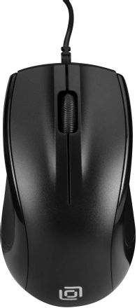 Мышь проводная Oklick 185V2, оптическая, USB, 1200dpi, черный [1185962]