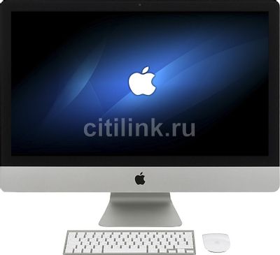 Характеристики Моноблок Apple iMac ME088RU/A, 27", Intel Core i5 4570 ...