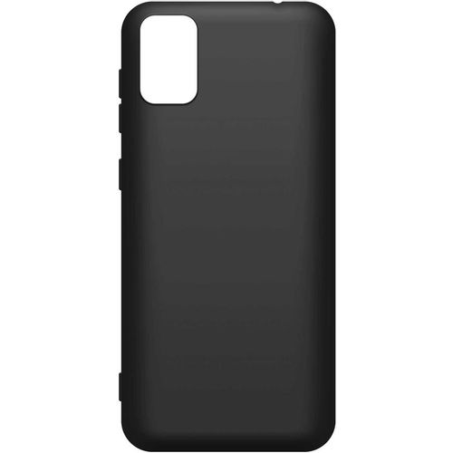 Чехол (клип-кейс) BORASCO Silicone Case, для ZTE Blade A31, черный [40269]
