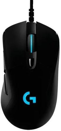 Мышь проводная Logitech G403 Hero, игровая, оптическая, USB, 25600dpi, черный [910-005636]