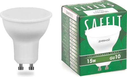 светодиодная LED FERON GU10,  софит, 15Вт, Sbmr 1615, одна шт. [55223]