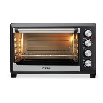 Мини-печь Hyundai MIO-HY075, серебристый – купить в Ситилинк | 1732194