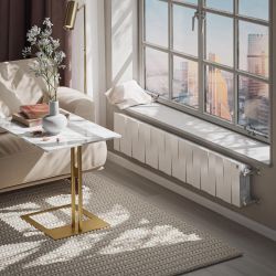 Радиатор биметаллический ROYAL THERMO PianoForte 200, 18 секций, боковое подключение, белый