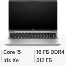 Изображение товара Ноутбук HP ProBook 440 G10 14 IPS i5 16ГБ SSD Windows 11 Pro серебристый