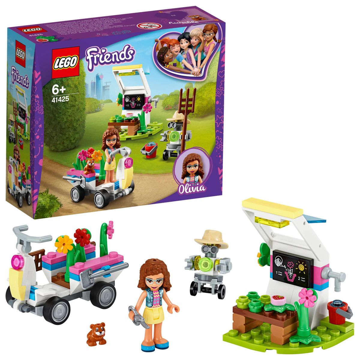 Конструктор Lego Friends Цветочный сад Оливии, 41425 – купить в Ситилинк |  1443419