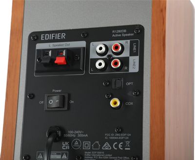 Купить компьютерные колонки Edifier R1280T Brown по цене от 9290 руб.,  характеристики, фото, доставка