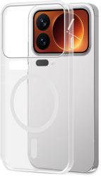 Чехол (клип-кейс) BORASCO Ice Magnet Case, для Xiaomi 17 Pro Max, прозрачный