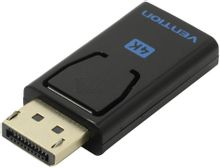 Изображение товара Адаптер DisplayPort на HDMI 2.0 4K VENTION HBMB0 позолоченный черный