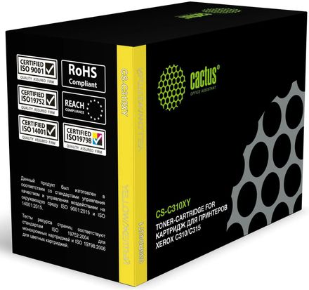 Картридж Cactus CS-C310XY, 006R04371, желтый / CS-C310XY