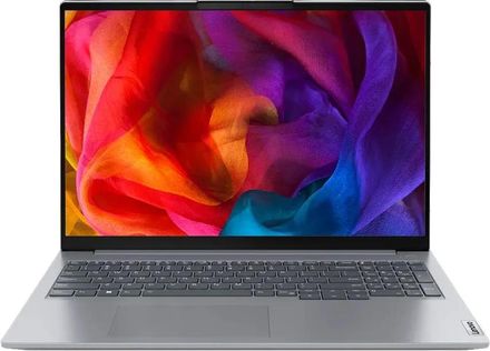 Ноутбук Lenovo Thinkbook 16 G6 IRL, 16", 2024, IPS, Intel Core i5 13420H 2.1ГГц, 8-ядерный, 32ГБ DDR5, 1ТБ SSD,  Intel UHD Graphics, без операционной системы,  серый [21kh00v7ak]