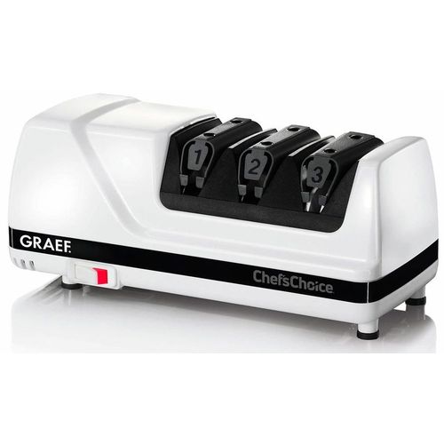 Точилка для ножей GRAEF CC120DE, электрическая, 75Вт, белый