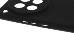 Чехол (клип-кейс) BORASCO Silicone Case, для Infinix Zero 40 5G, черный