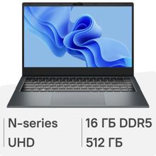 Изображение товара Ноутбук CHUWI GemiBook Xpro 14.1 IPS Windows 11 16ГБ 512ГБ SSD серый