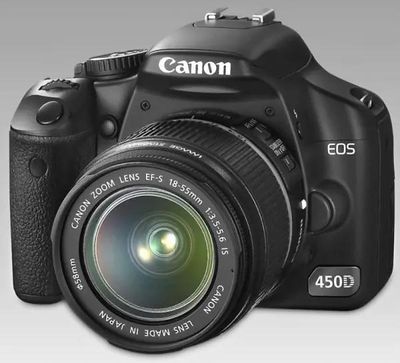 Зеркальный фотоаппарат Canon EOS 450D kit ( EF-S 18-55mm f/3.5-5.6 IS ...