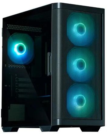 Корпус mATX Zalman M4, Mini-Tower, без БП,  черный [m4 black]