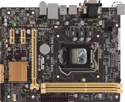ASUS H81M E LGA 1150 Intel H81 mATX Ret 805710
