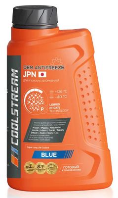 Аксессуары для антифриз Coolstream JPN синий 4.65л 5кг (CS-011002 ...