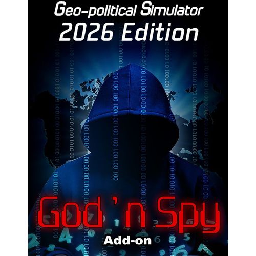 Дополнение к игре EVERSIM Add-on God' N Spy - Geo-Political Simulator 2026 E, для ПК, регион: Россия,СНГ, английская версия