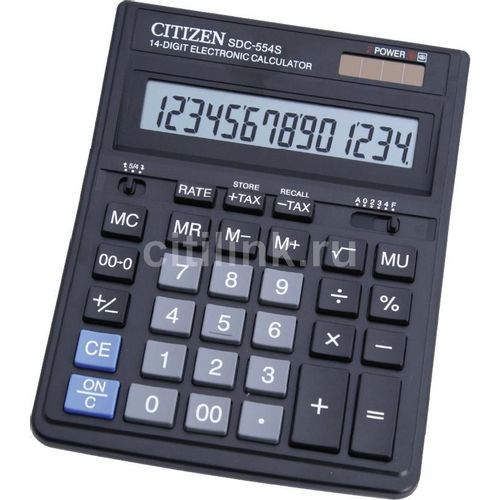 Калькулятор Casio MX-12B-WE, 12-разрядный, белый CASIO