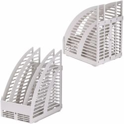 Лоток вертикальный STAFF Everyday, для бумаг, 245x165x285, полистирол, серый
