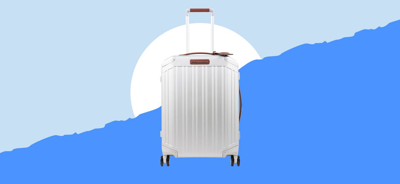 Роскошный алюминиевый чемодан с брелоком-трекером