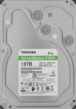 Изображение товара Жесткий диск Toshiba S300 Pro MD10ADA10TV 10ТБ SATA III для видеонаблюдения
