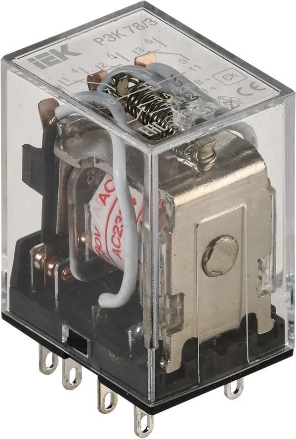 Обзор товара реле промежуточное IEK РЭК78/3(MY3), 220В [rrp20-3-05-220a ...