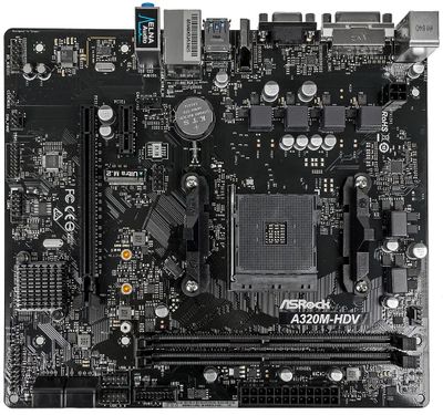 Asrock a320 hdv top