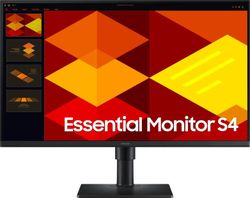 Изображение товара 27" Монитор Samsung Essential S4 S27D400GAIXCI,  1920x1080,  IPS,  100Гц,  2хHDMI,  1хDP,  черный [ls27d400gaixci]