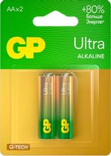 Изображение товара AA Батарейка GP Ultra Alkaline 15AUA21-2CRSBC2,  2 шт.