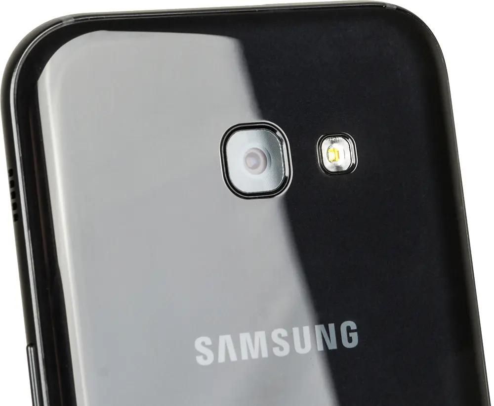 Характеристики Смартфон Samsung Galaxy A5 (2017) 32Gb, SM-A520F, черный  (419329) смотреть в СИТИЛИНК