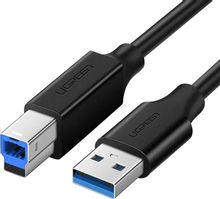 Изображение товара Кабель USB 2.0 A(f) - USB 3.0 B (m) 2м феррит черный UGREEN US210