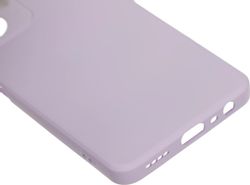 Чехол (клип-кейс) BORASCO Microfiber Case, для Realme C55, лавандовый