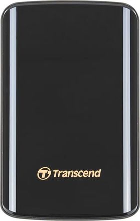 Внешний диск HDD Transcend StoreJet 25D3 TS500GSJ25D3, 500ГБ, черный