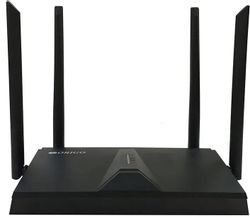 Wi-Fi роутер ORIGO OWR1830AXG, Wi-Fi 5, AX1800, 3 LAN, черный