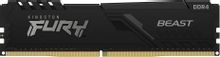 Изображение товара Оперативная память Kingston Fury Beast Black DDR4 8ГБ 3600МГц DIMM