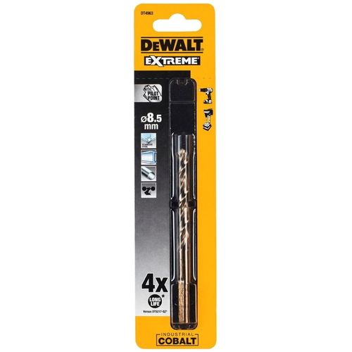 Сверло DeWALT DT4963-QZ, по металлу, 8.5мм, цилиндрический, 1шт