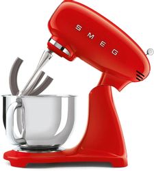 Миксер планетарный SMEG SMF03RDEU, 800Вт, красный/серебристый