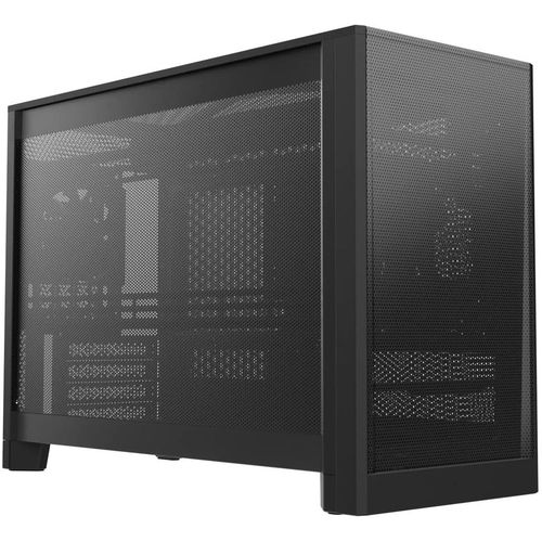 Корпус mATX MONTECH Ten, SFF, без БП, черный [ten b]