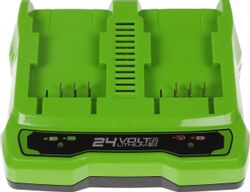Зарядное устройство GREENWORKS G24X2UC2 2931907