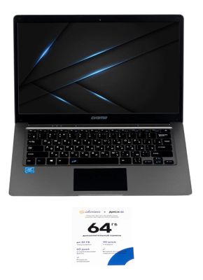 Обзор товара ноутбук Digma EVE 14 C410, 14.1", Intel Celeron N3350 1 ...