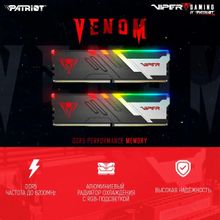 Оперативная память Patriot Viper Venom PVVR532G560C36K DDR5 -  2x 16ГБ