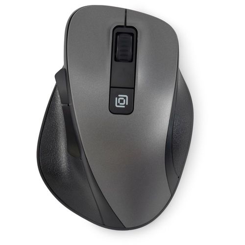 Мышь беспроводная Oklick 504MW, радио, оптическая, USB, 1600dpi, черный и серый [2004736]